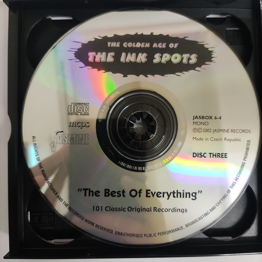 ซีดี The Golden Age Of The Ink Spots - The Best Of Everything (CD) (VG+) (4CDs)