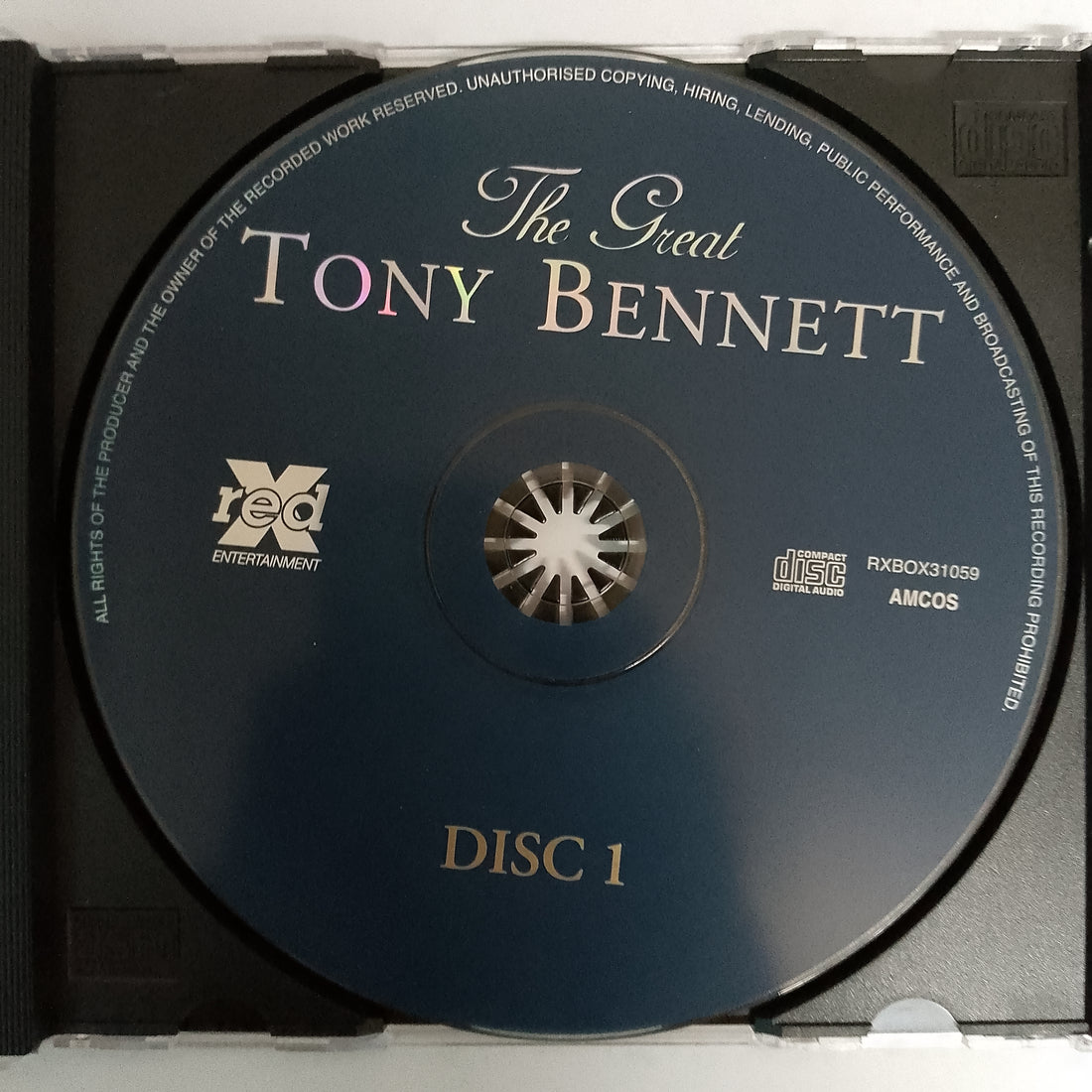 ซีดี Tony Bennett - The Great Tony Bennett (CD) (VG+) (3CDs)