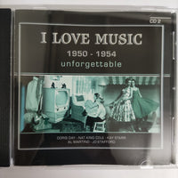 ซีดี Various - I Love Music 1950-1954 (CD) (VG+) (3CDs)