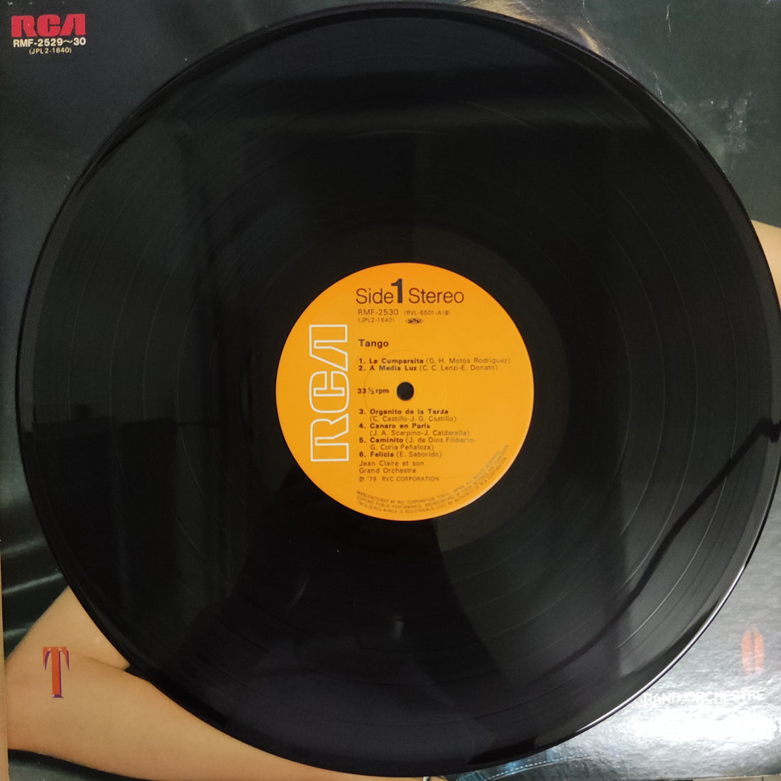 แผ่นเสียง Jean Claire - Tango Vinyl VG+ 2LPs