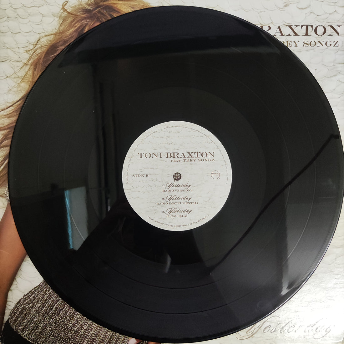 แผ่นเสียง Toni Braxton Feat. Trey Songz - Yesterday (Vinyl) (VG+)