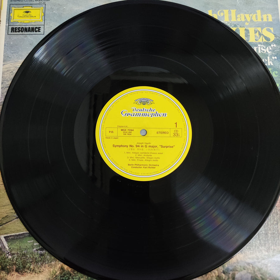 แผ่นเสียง Berlin Philharmonic Karl Richter - Joseph Haydn No.94,101 (Vinyl) (VG+)