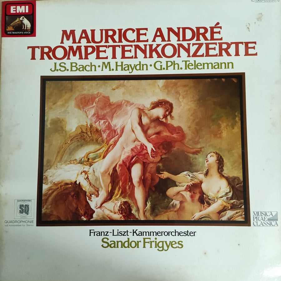 แผ่นเสียง Maurice André Trompetenkonzerte - Bach, Haydn, Telemann (Vinyl) (VG+)