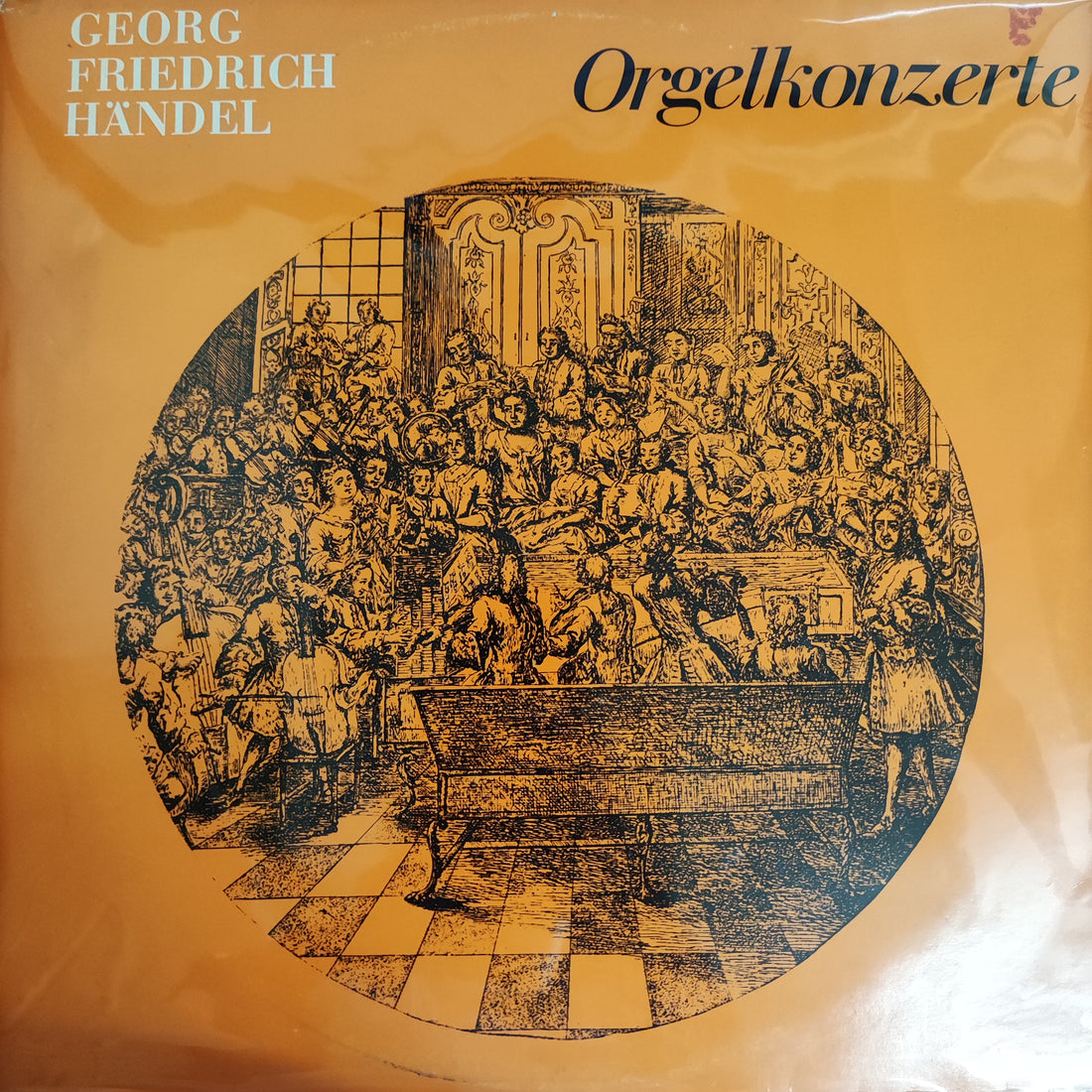 แผ่นเสียง Georg Friedrich Händel - Orgelkonzerte (Vinyl) (VG+)