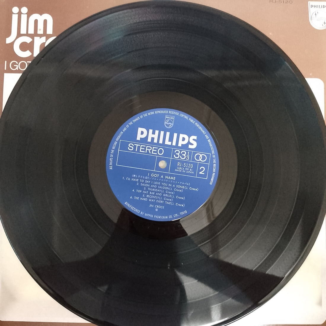 แผ่นเสียง Jim Croce - I Got A Name (Vinyl) (VG+)