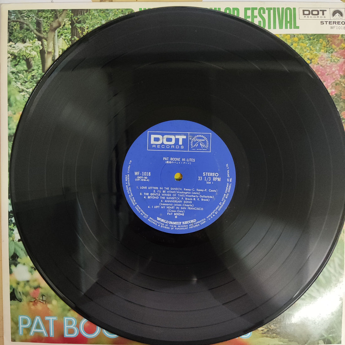 แผ่นเสียง Pat Boone - Hi-Lites (Vinyl) (VG+)