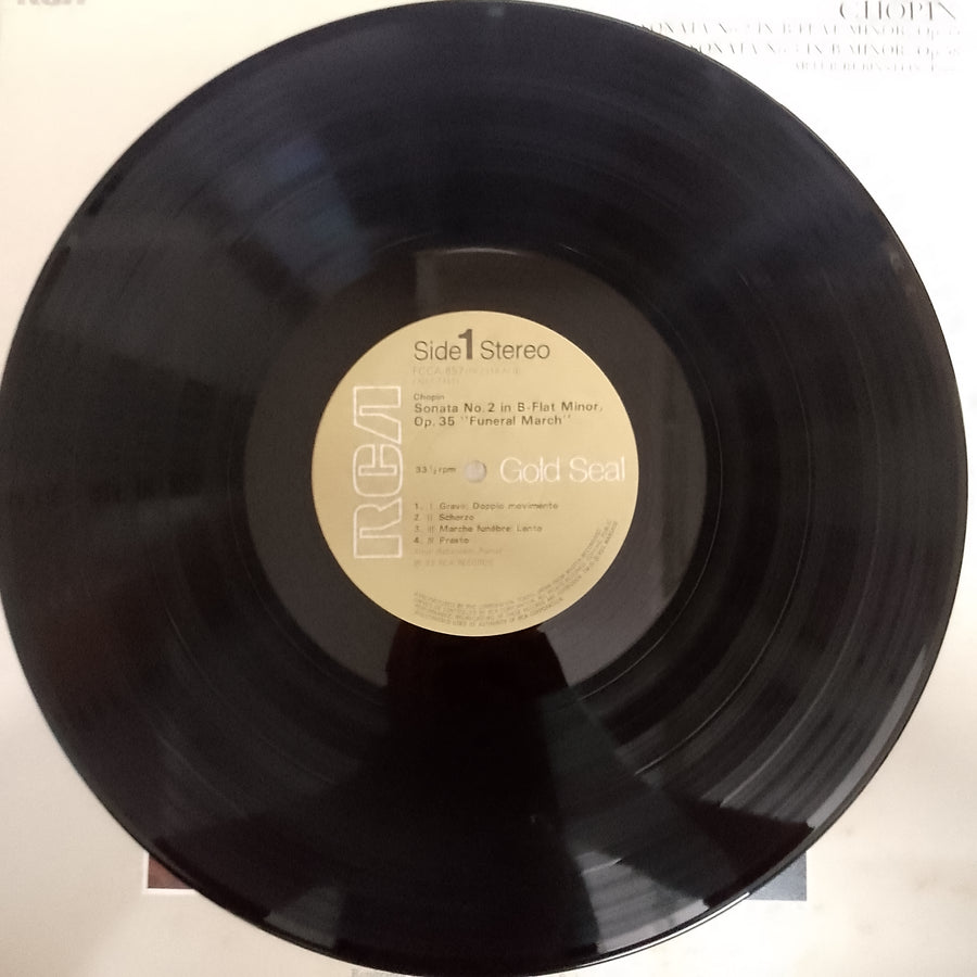 Arthur Rubinstein, Frédéric Chopin - Sonata No.2 In B-Flat Minor Opus 35 · Sonata No.3 In B-Minor Opus 58 (Vinyl) (VG+)