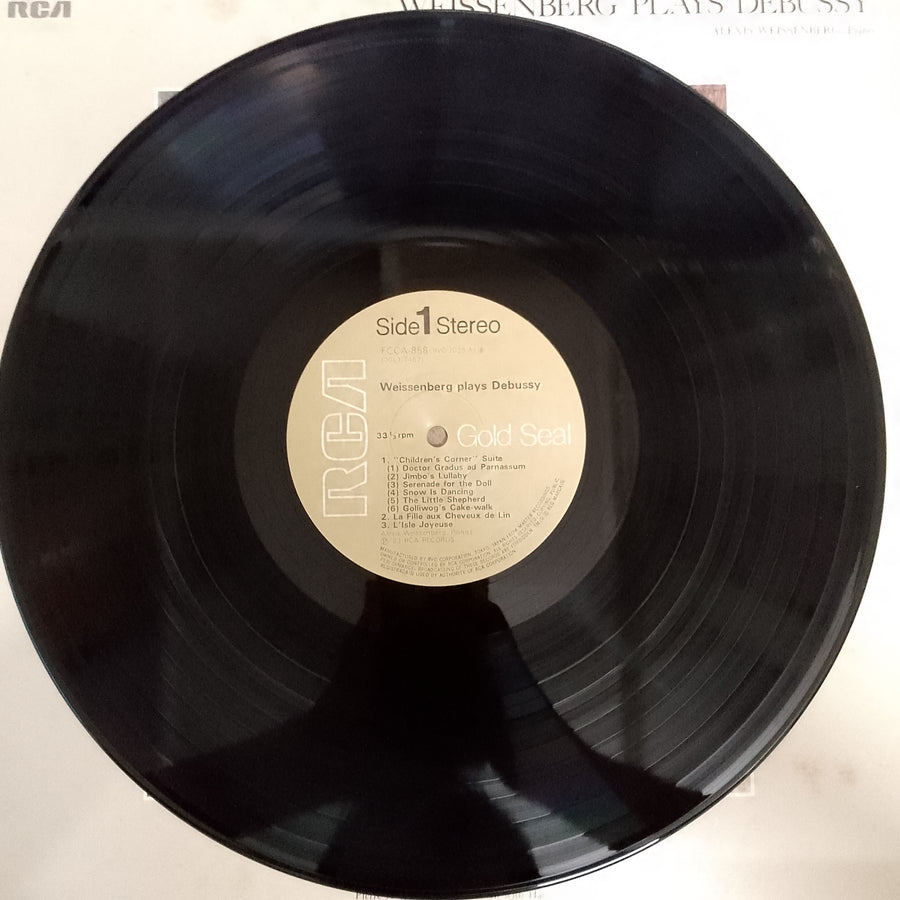 แผ่นเสียง Alexis Weissenberg / Claude Debussy - Weissenberg Plays Debussy (Vinyl) (VG+)