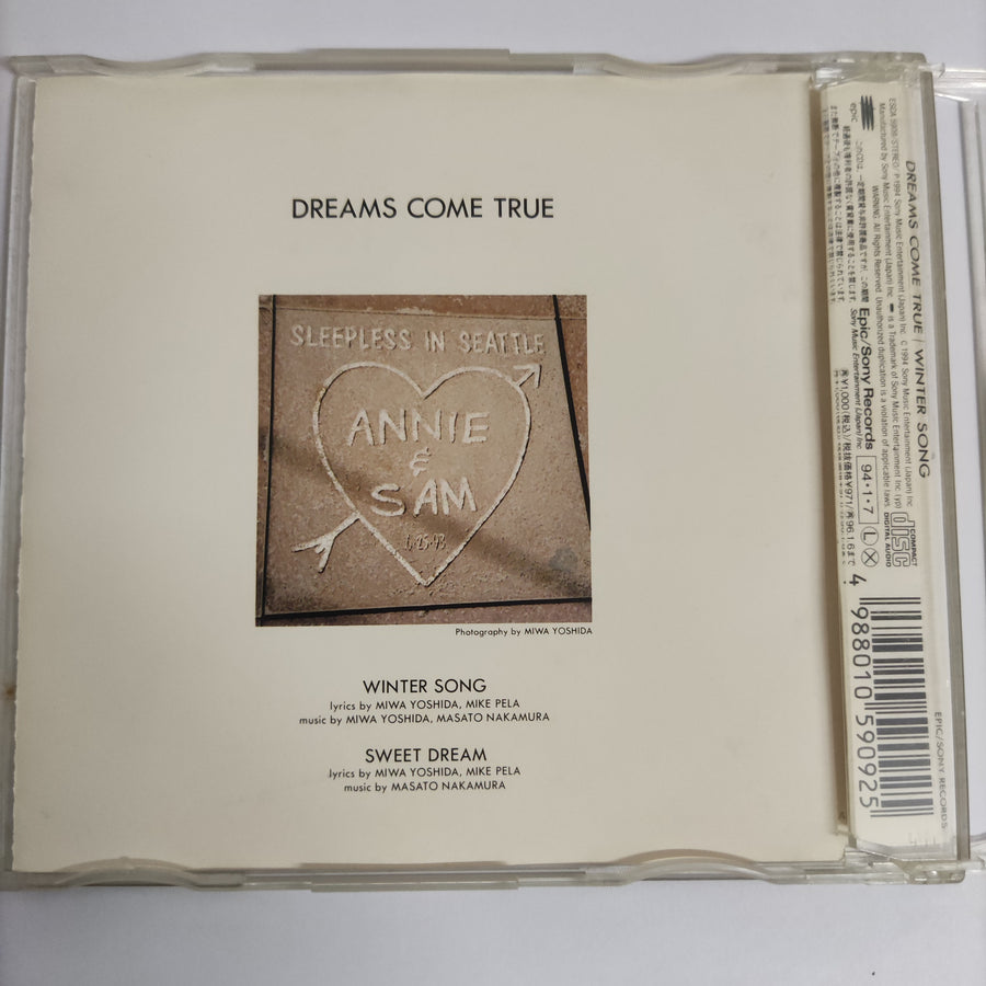 ซีดี Dreams Come True - Winter Song (CD) (VG+)