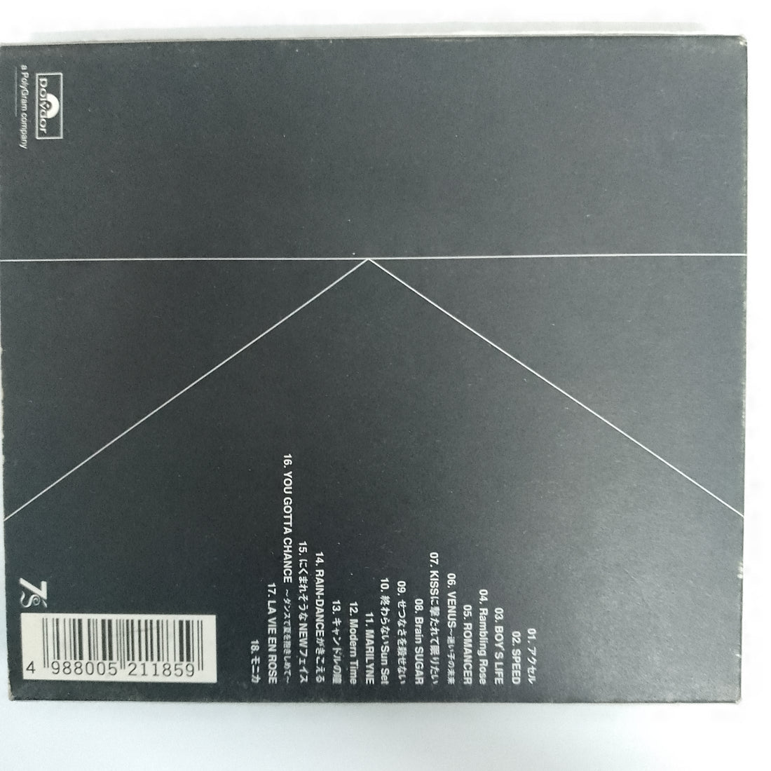 ซีดี Koji Kikkawa - Passage : K2 Single Collection 1984-1996 (CD) (VG+)