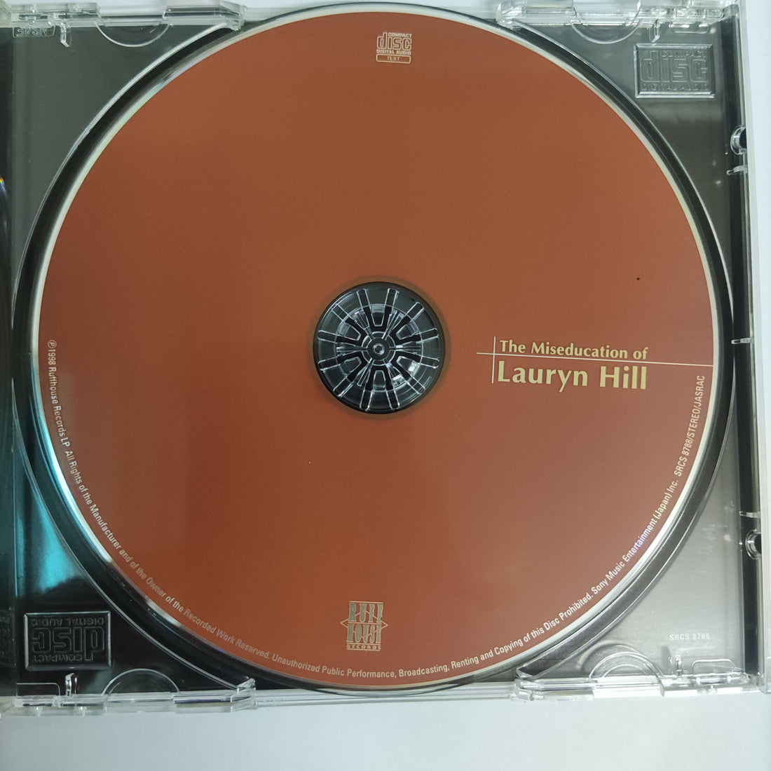 ซีดี Lauryn Hill = Lauryn Hill - The Miseducation Of Lauryn Hill = ミスエデュケーション (CD) (VG+)