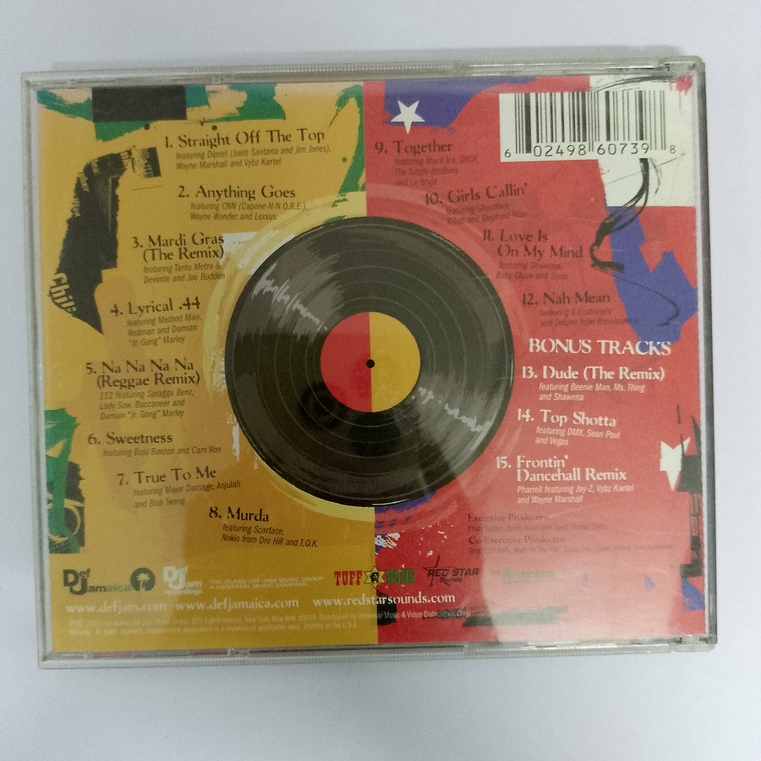 ซีดี Various - Red Star Sounds Presents Def Jamaica (CD) (VG+)