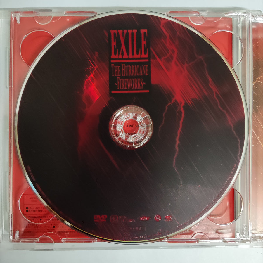 ซีดี Exile  - The Hurricane ～Fireworks～ (CD) (VG+) (1CDs) (1DVD)