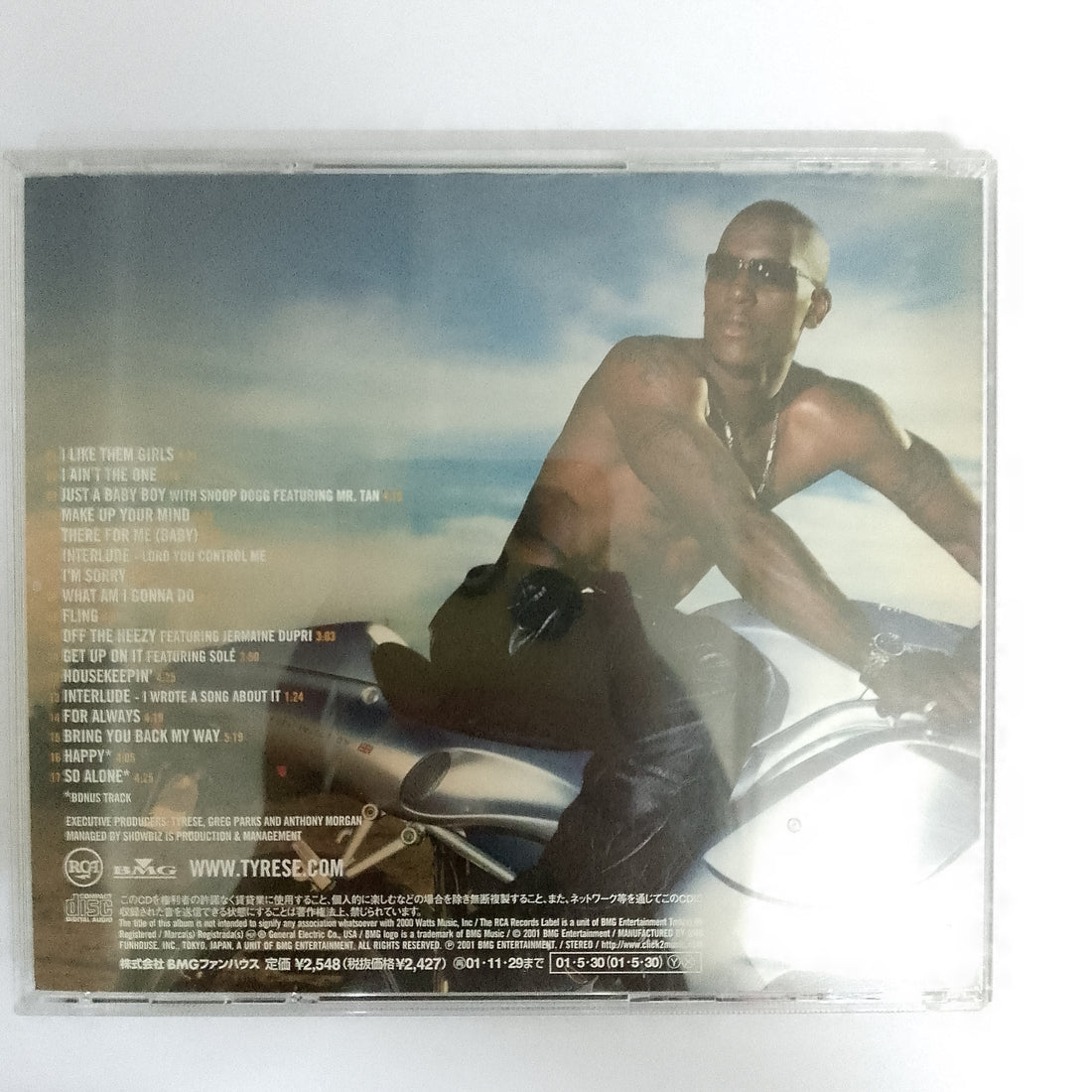 ซีดี Tyrese - 2000 Watts (CD) (VG+)