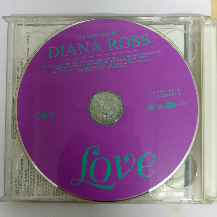 ซีดี Diana Ross - Love & Life - The Very Best Of Diana Ross (CD) (VG+) (2CDs)