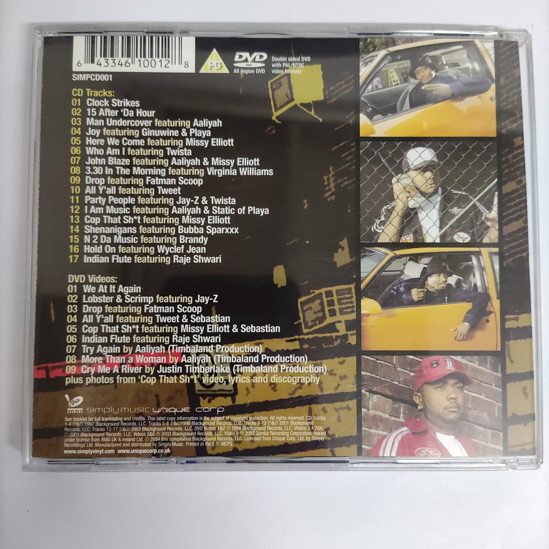 ซีดี Timbaland & Magoo - Present (CD) (VG+) (1CDs) (1DVD)