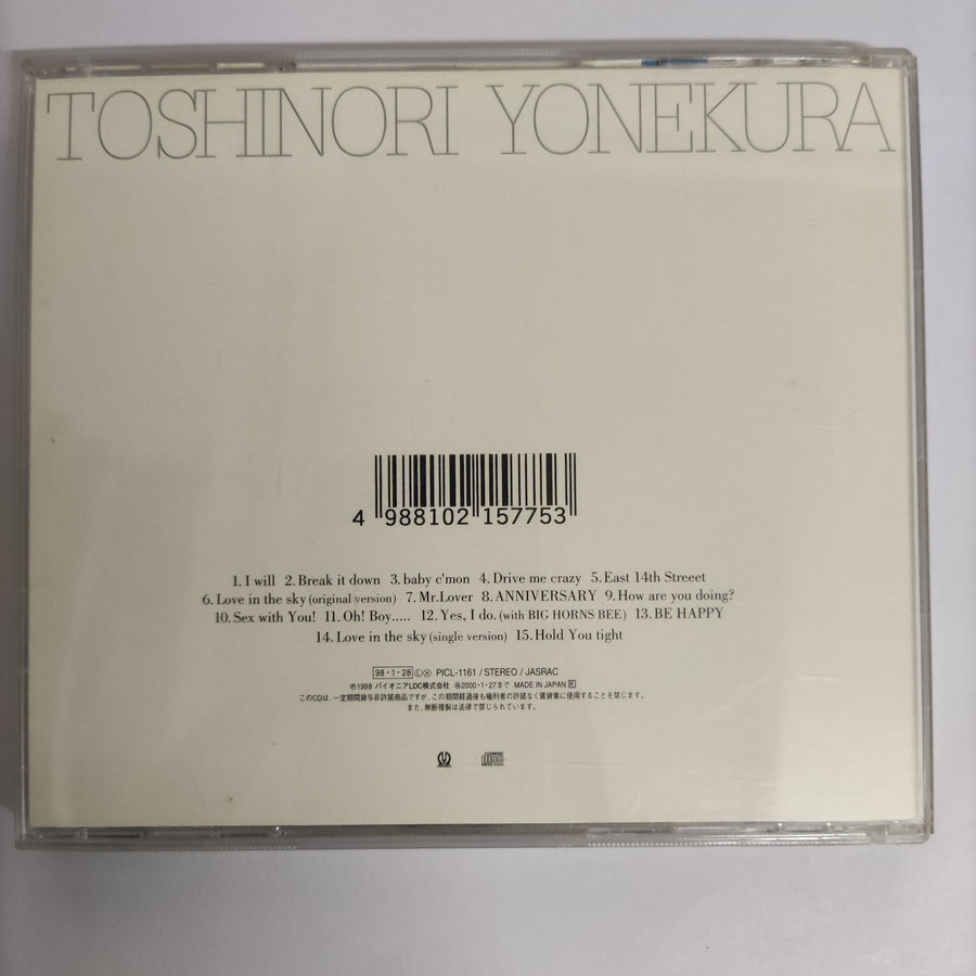 ซีดี Toshinori Yonekura - i (CD) (VG+)