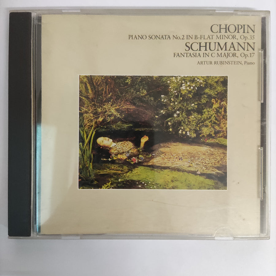 ซีดี Frédéric Chopin / Robert Schumann : Arthur Rubinstein - Piano Sonata No.2 / Fantasia In C Major - Favorite Piano Musics CD VG+