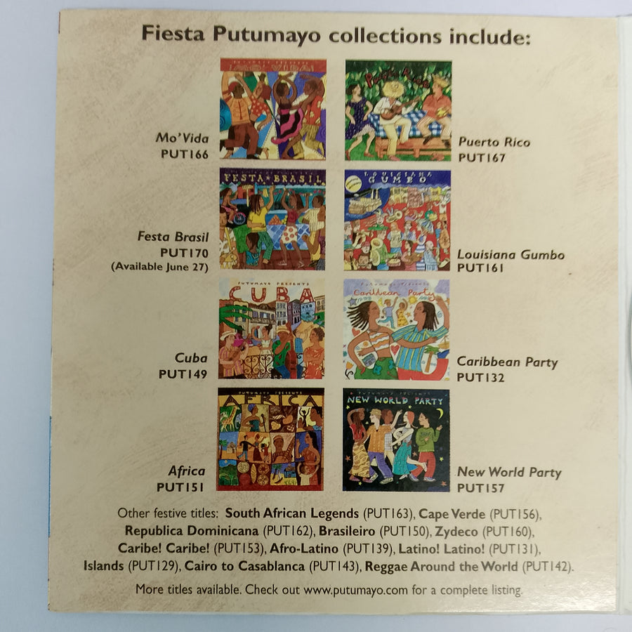 ซีดี Various - ¡Fiesta Putumayo! (CD) (VG+)