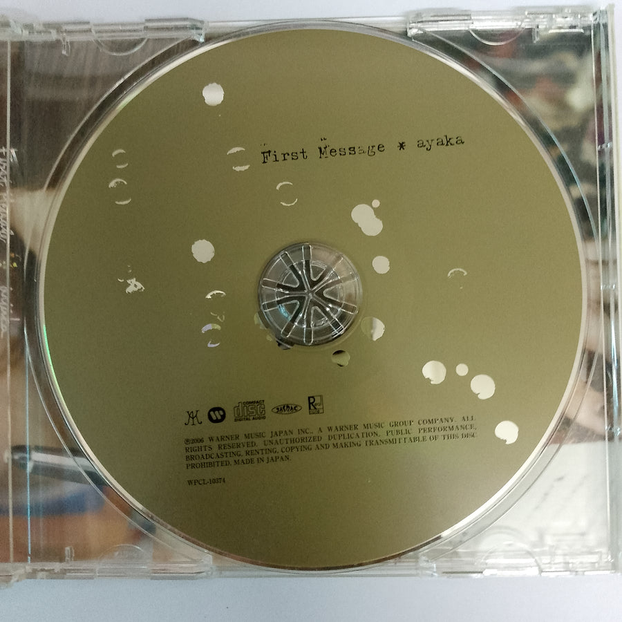 ซีดี Ayaka - First Message (CD) (VG+)