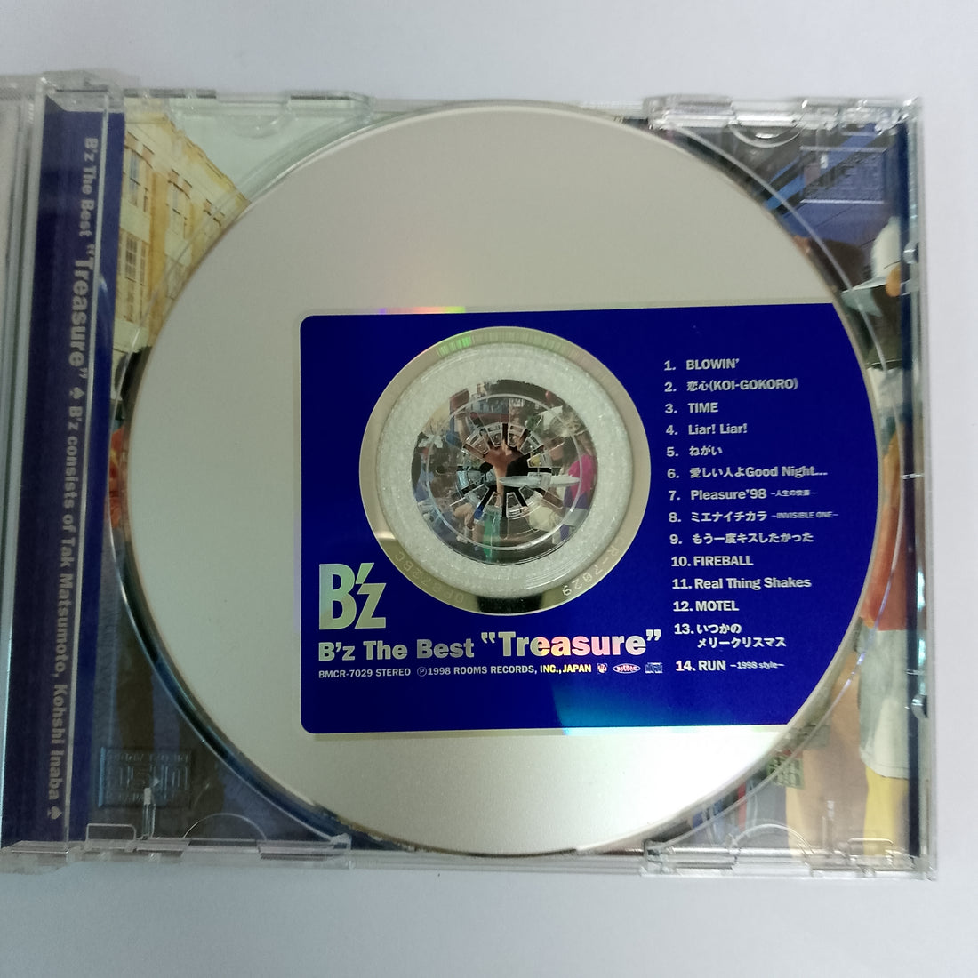 ซีดี B'z - B'z The Best "Treasure" (CD) (VG+)