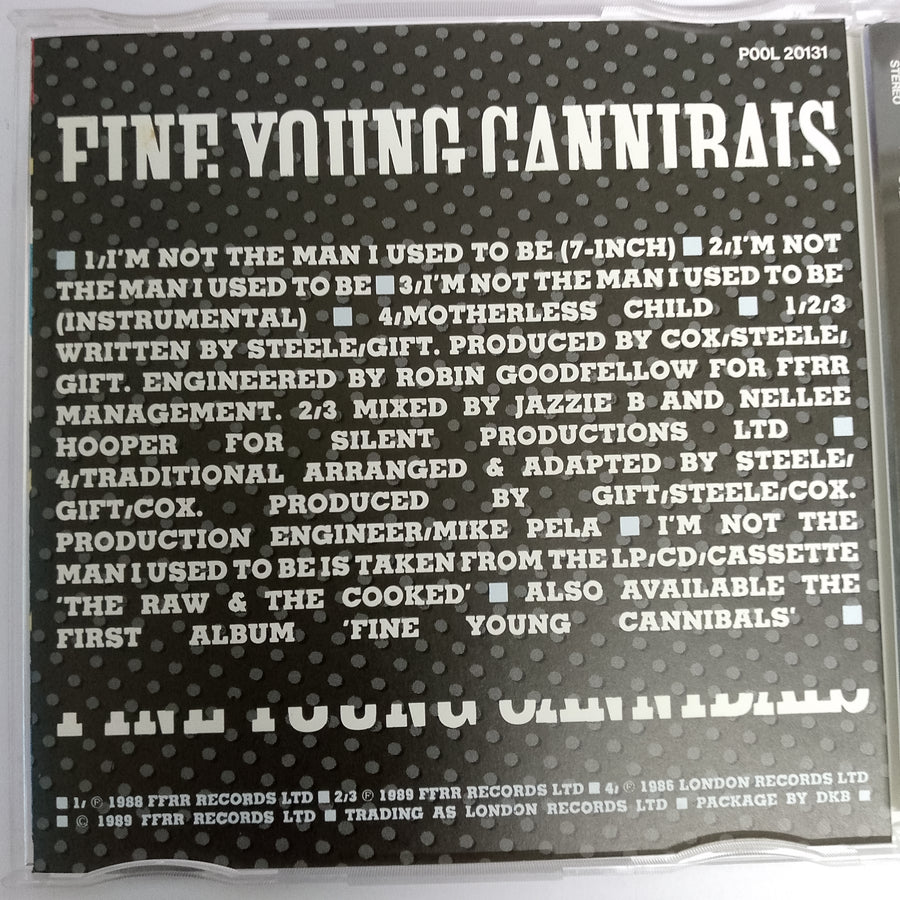 ซีดี Fine Young Cannibals - I'm Not The Man I Used To Be CD VG+