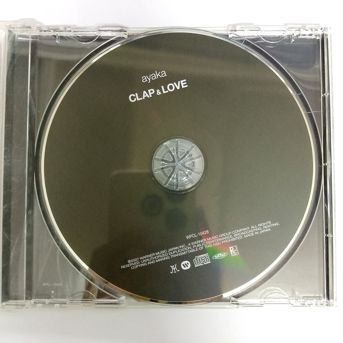 ซีดี Ayaka - Clap & Love (CD) (VG+)