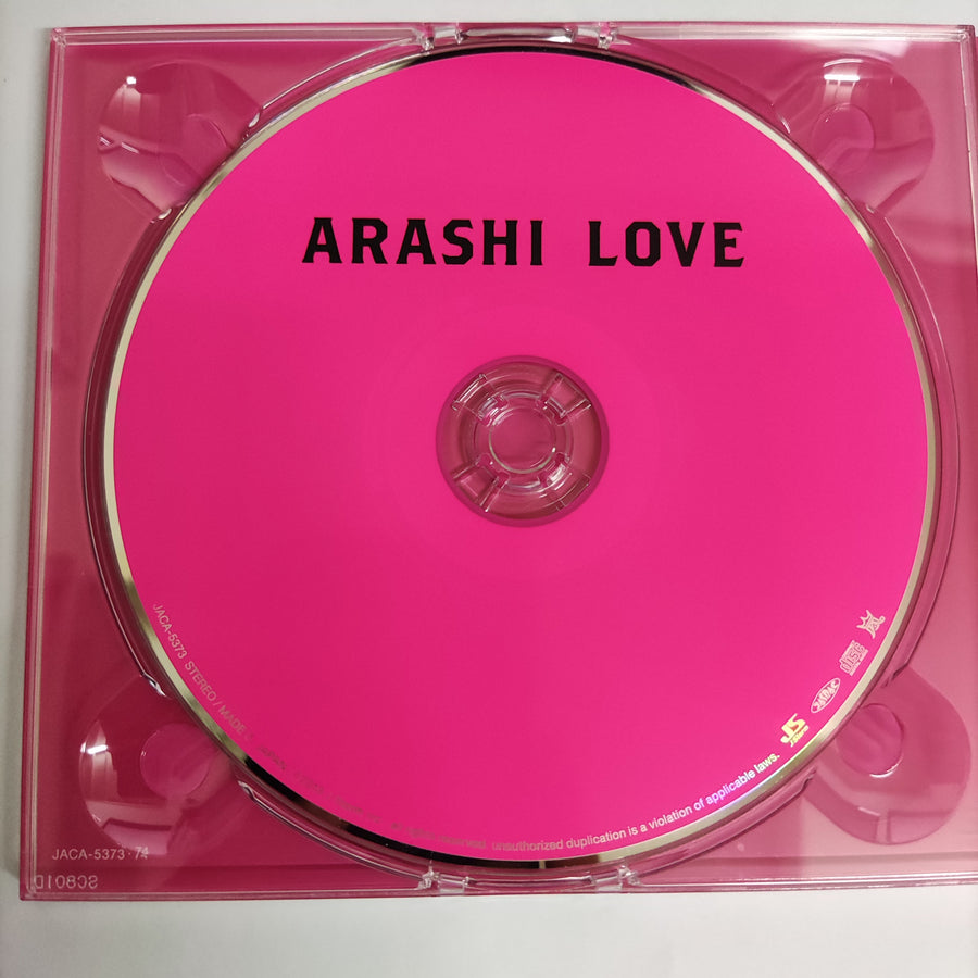 ซีดี Arashi  - Love (CD) (VG+) (1CDs) (1DVD)