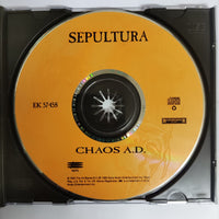 ซีดี Sepultura - Chaos A.D. (CD) (VG+)