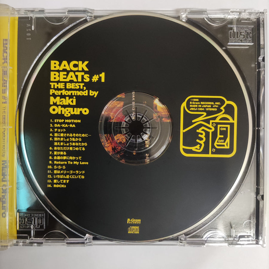 ซีดี Maki Ohguro = Maki Ohguro - Back Beats #1 CD VG+