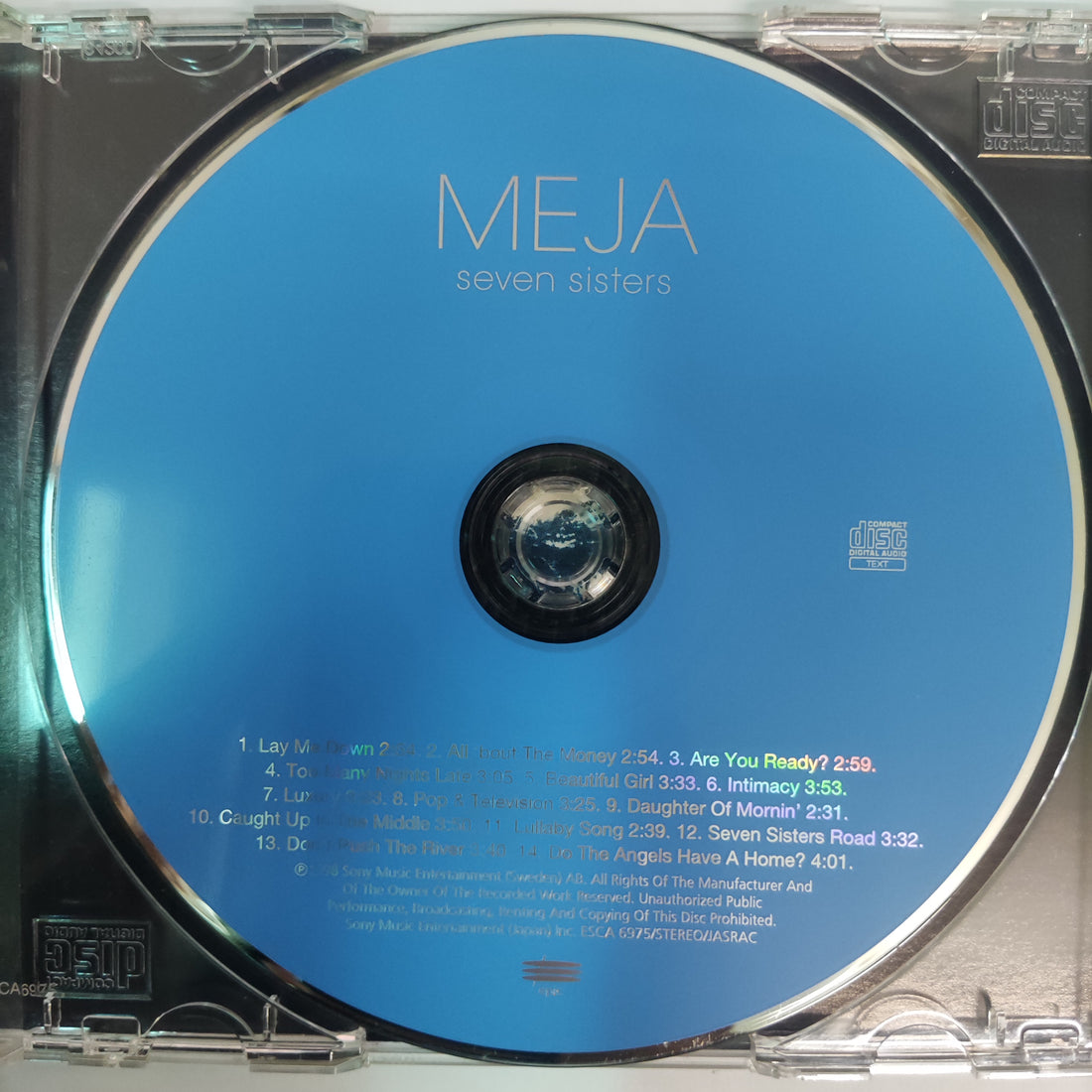 ซีดี Meja - Seven Sisters (CD) (VG+)