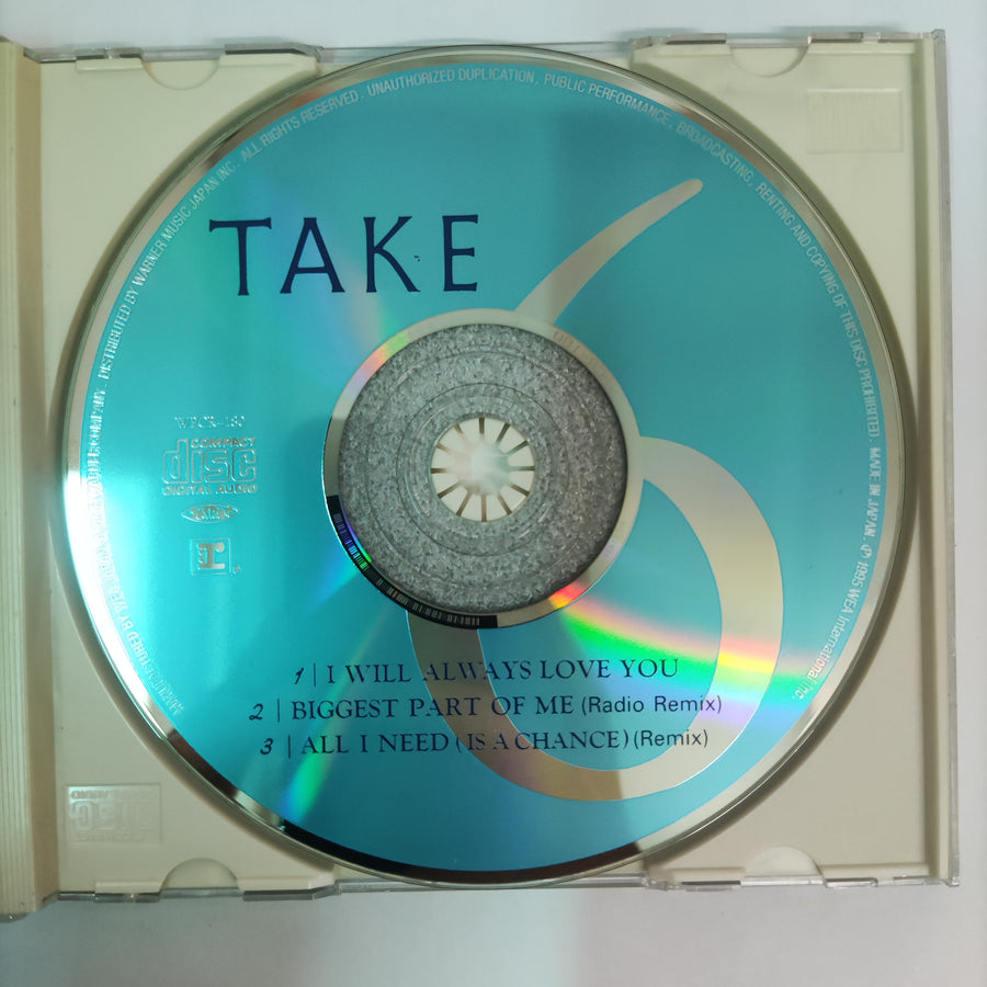 ซีดี Take 6 - I Will Always Love You (CD) (VG+)