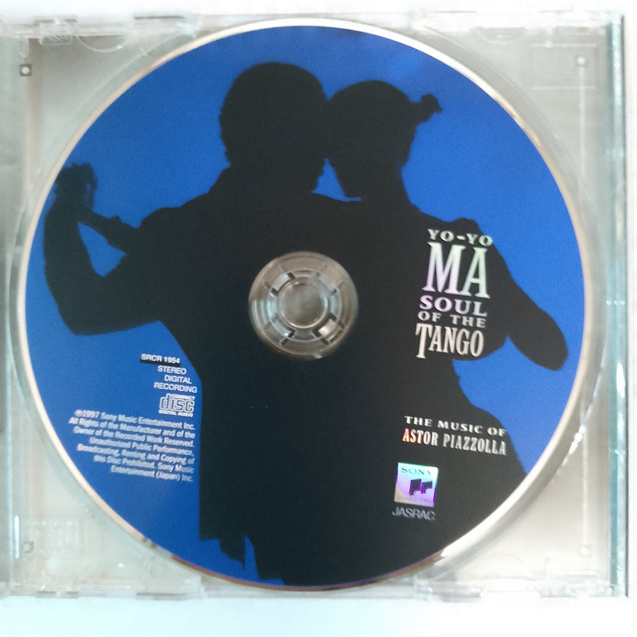 ซีดี Yo-Yo Ma - Soul of The Tango: The Music Of Astor Piazzolla (CD) (VG+)