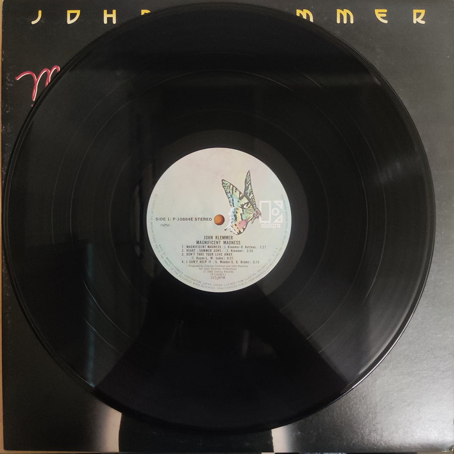 แผ่นเสียง John Klemmer - Magnificent Madness Vinyl VG+