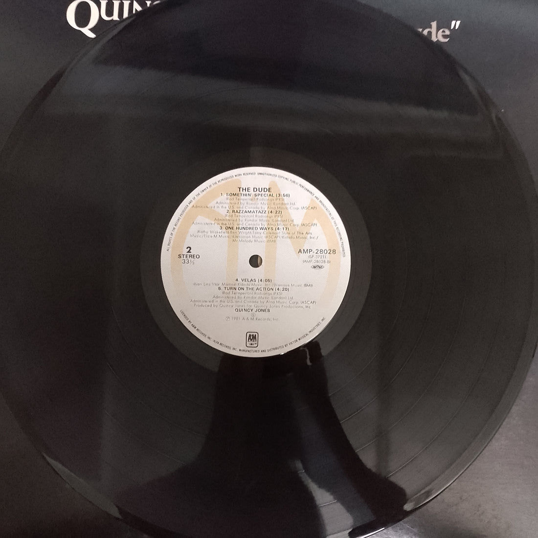 แผ่นเสียง Quincy Jones - The Dude (Vinyl) (VG+)