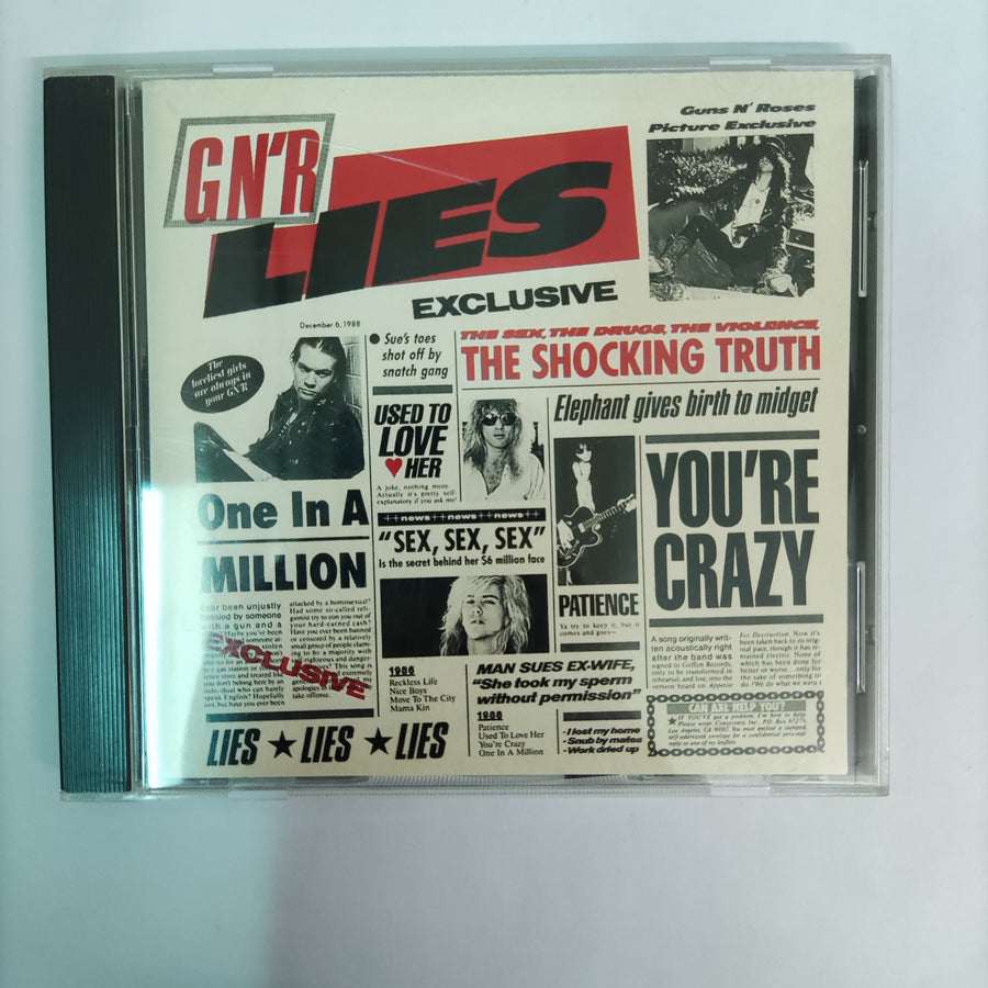 ซีดี Guns N' Roses - G N'R Lies (CD) (VG+)