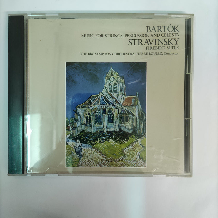 ซีดี Béla Bartók, Igor Stravinsky, BBC Symphony Orchestra, Pierre Boulez - Music For Strings, Percussion And Celesta / Firebird Suite (CD) (VG+)