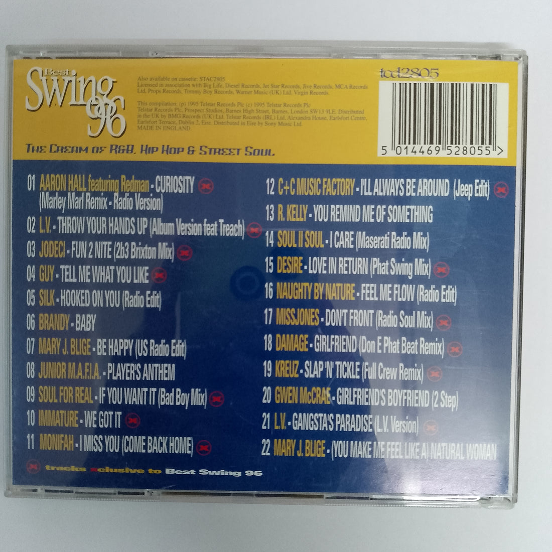 ซีดี Various - Best Swing 96 (CD) (VG+)