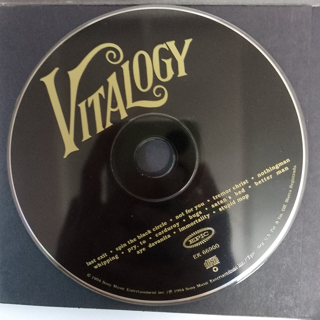 ซีดี Pearl Jam - Vitalogy  (CD) (VG+)