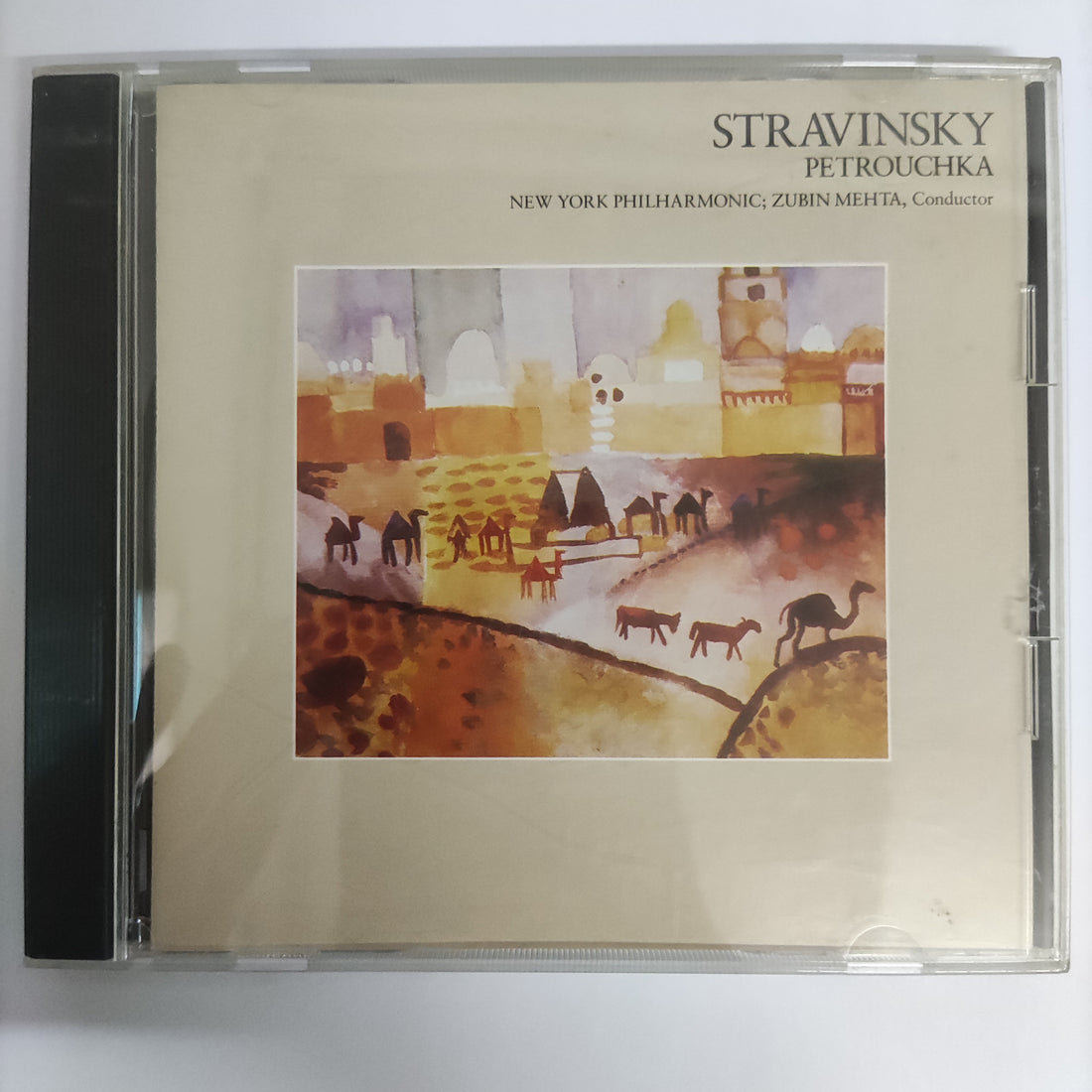 ซีดี Igor Stravinsky, New York Philharmonic, Zubin Mehta - Petrouchka (CD) (VG+)