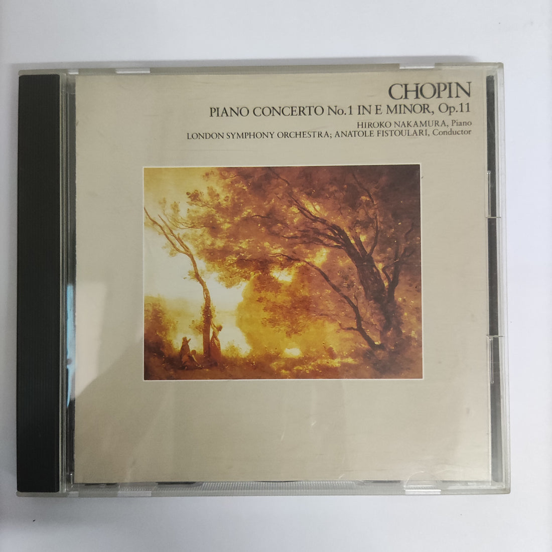 ซีดี Frédéric Chopin : Hiroko Nakamura, London Symphony Orchestra, Anatole Fistoulari - Piano Concerto No.1 In E Minor, Op.11 (CD) (VG+)