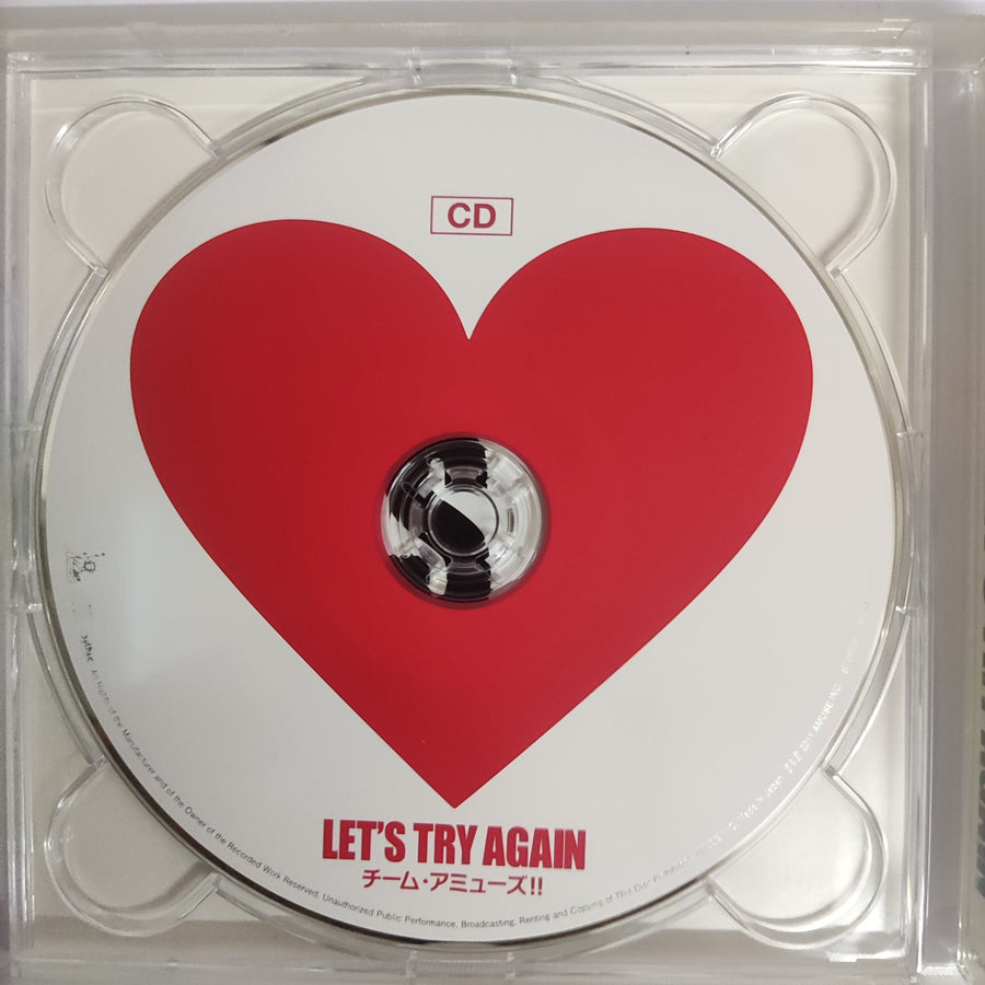 ซีดี Team Amuse!! - Let's Try Again (CD) (VG+) (2CDs)