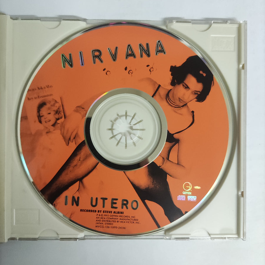 ซีดี Nirvana - In Utero (CD) (VG+)