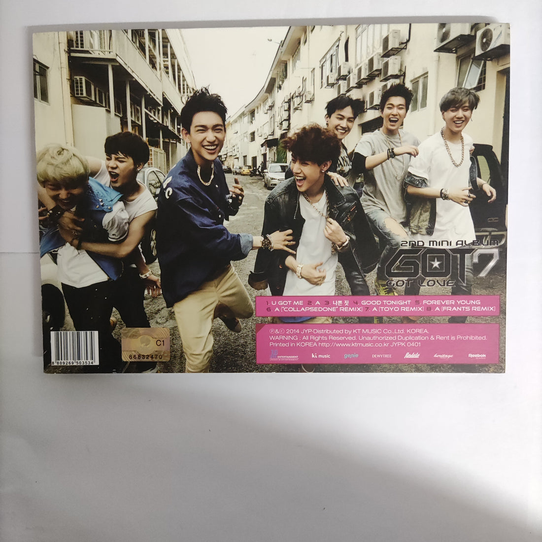 ซีดี GOT7 - Got Love CD VG+