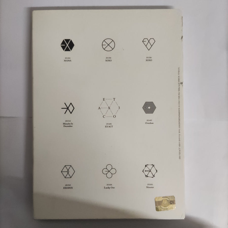 ซีดี EXO - EX'ACT CD VG+