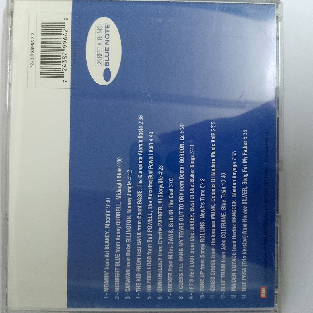 ซีดี Various - The Best Of Blue Note (CD) (VG+)