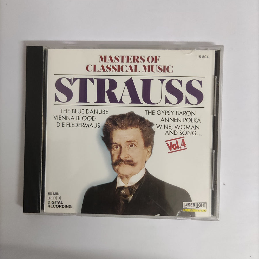 ซีดี Johann Strauss Jr. - Masters Of Classical Music, Vol.4: Strauss CD VG+