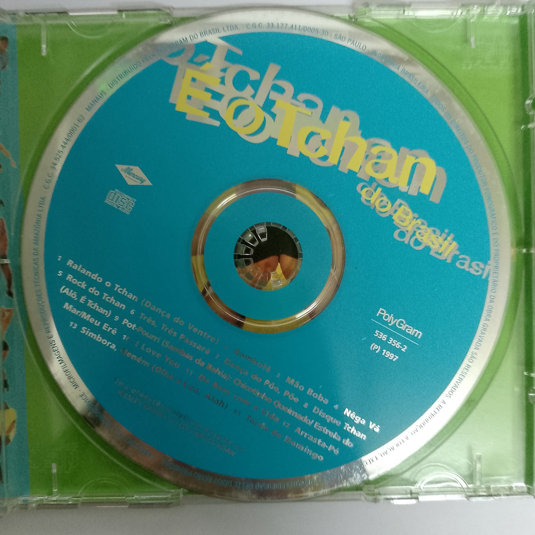 ซีดี É O Tchan - É O Tchan Do Brasil (CD) (VG+)