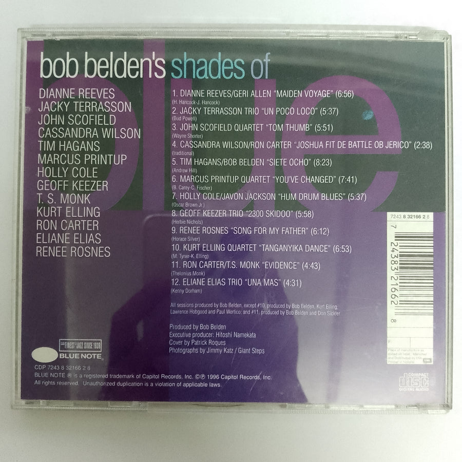 ซีดี Various - Bob Belden's Shades Of Blue (CD) (VG+)