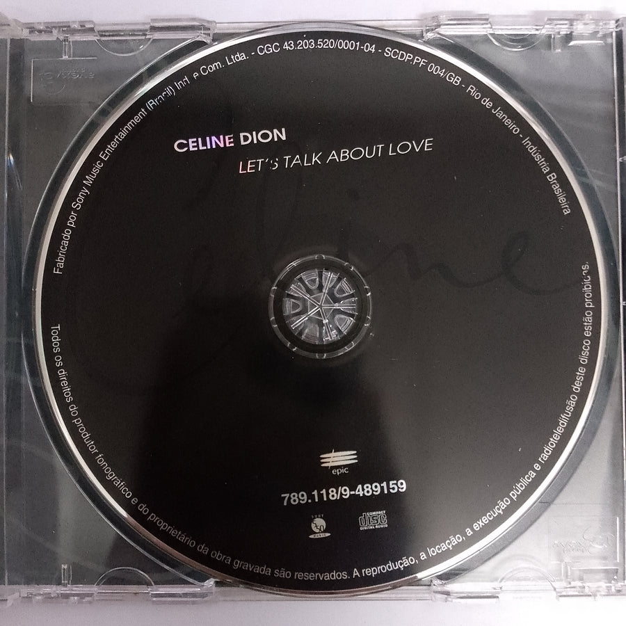 ซีดี Céline Dion - Let's Talk About Love (CD) (VG+)